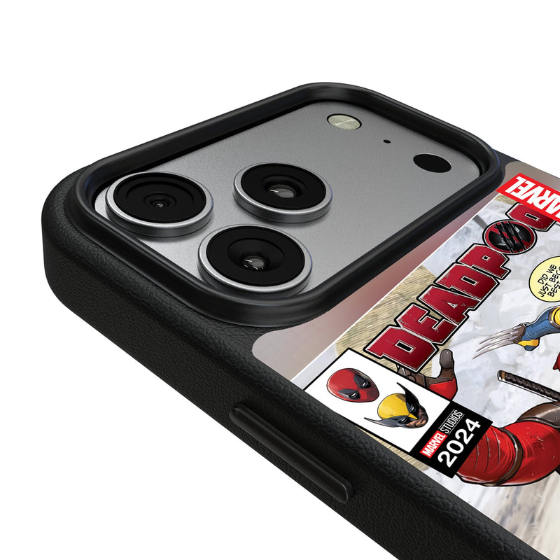 Marvel Deadpool Wolverine Cover Art iPhone MagSafe Compatible Phone Case for Apple iPhone Detail.Jpg