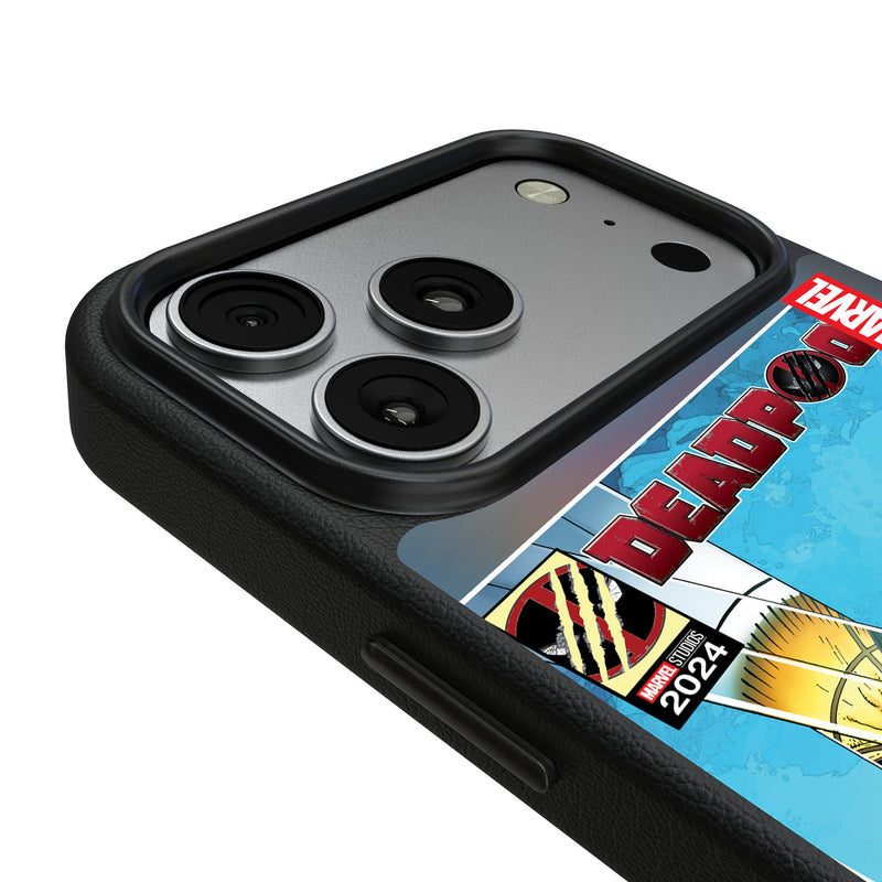Marvel Deadpool Wolverine Cover Art iPhone MagSafe Compatible Phone Case for Apple iPhone Detail.Jpg
