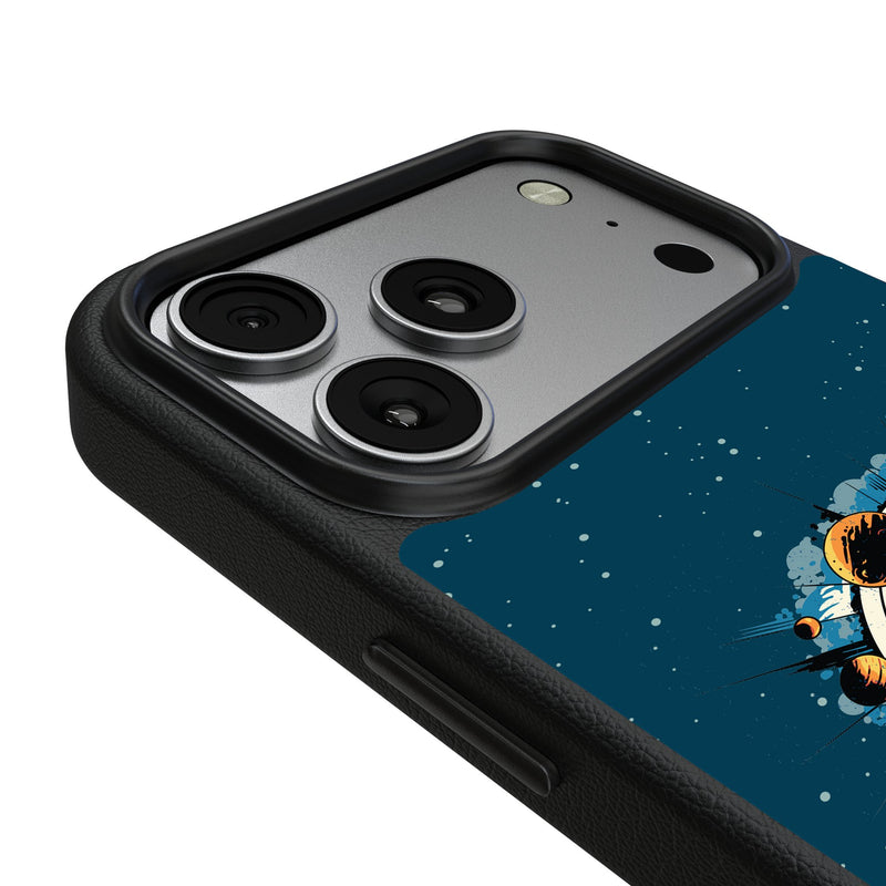 Marvel Fantastic Four Badge iPhone MagSafe Compatible Phone Case for Apple iPhone Detail.Jpg