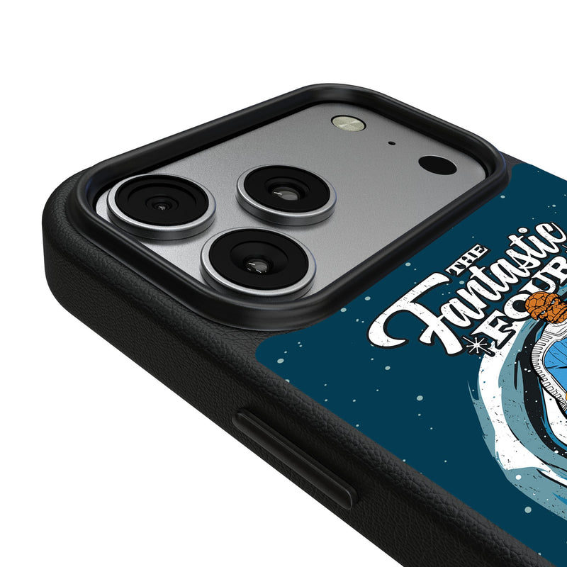 Marvel Fantastic Four Badge iPhone MagSafe Compatible Phone Case for Apple iPhone Detail.Jpg