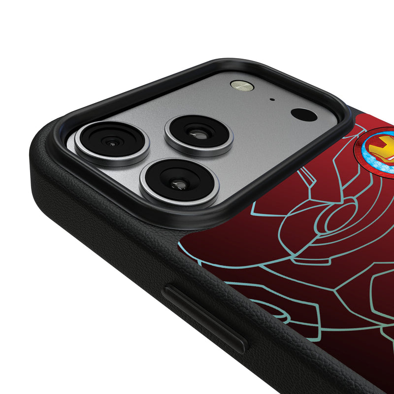 Marvel Avengers Iron Man MechLine iPhone MagSafe Compatible Phone Case for Apple iPhone Detail.Jpg