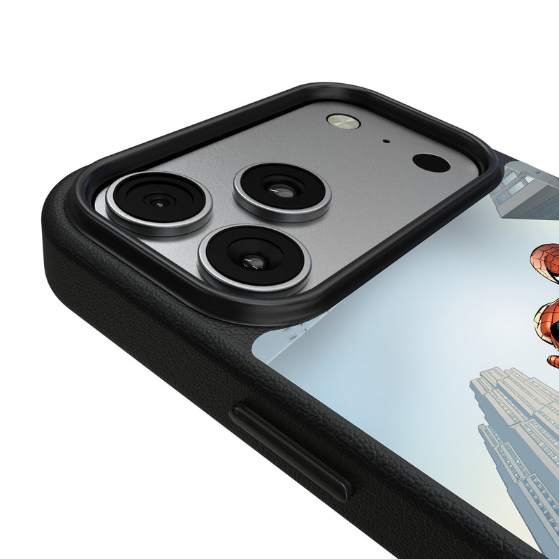 Marvel Spider-Man Cover Art iPhone MagSafe Compatible Phone Case for Apple iPhone Detail.Jpg