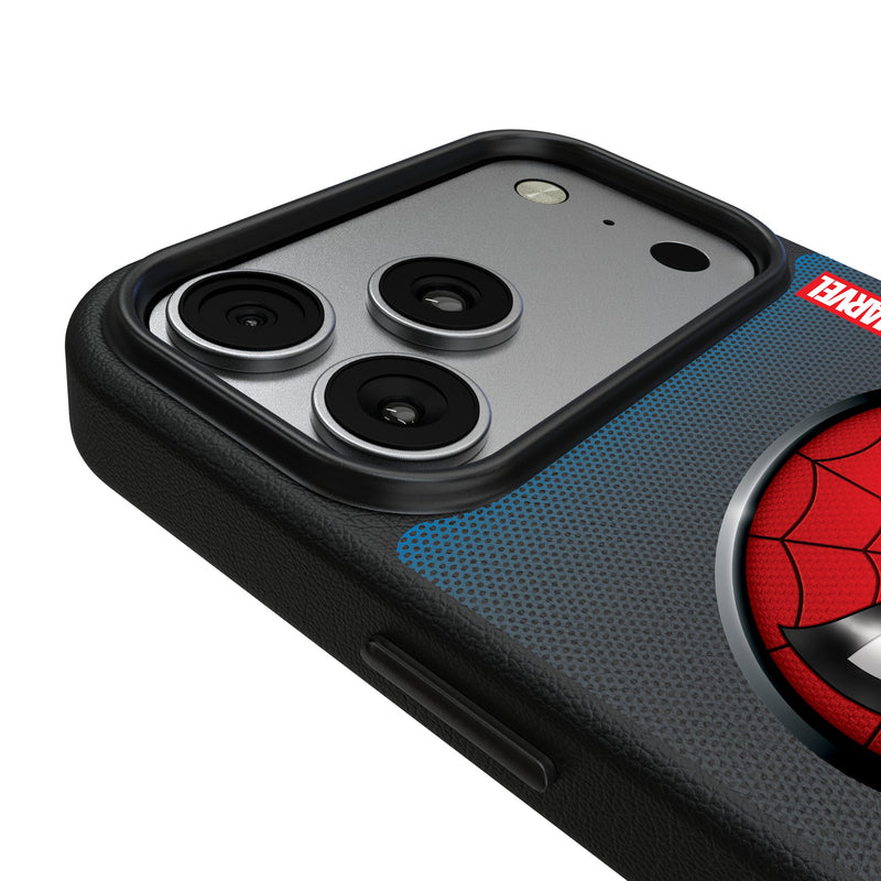 Marvel Spider-Man Grid iPhone MagSafe Compatible Phone Case for Apple iPhone Detail.Jpg