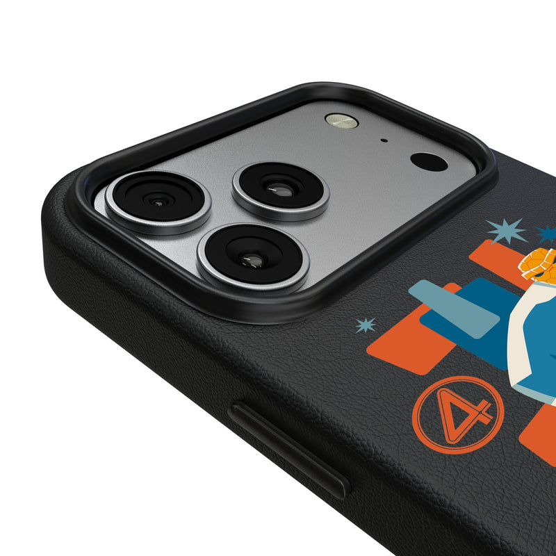 Marvel The Thing Badge iPhone MagSafe Compatible Phone Case for Apple iPhone Detail.Jpg