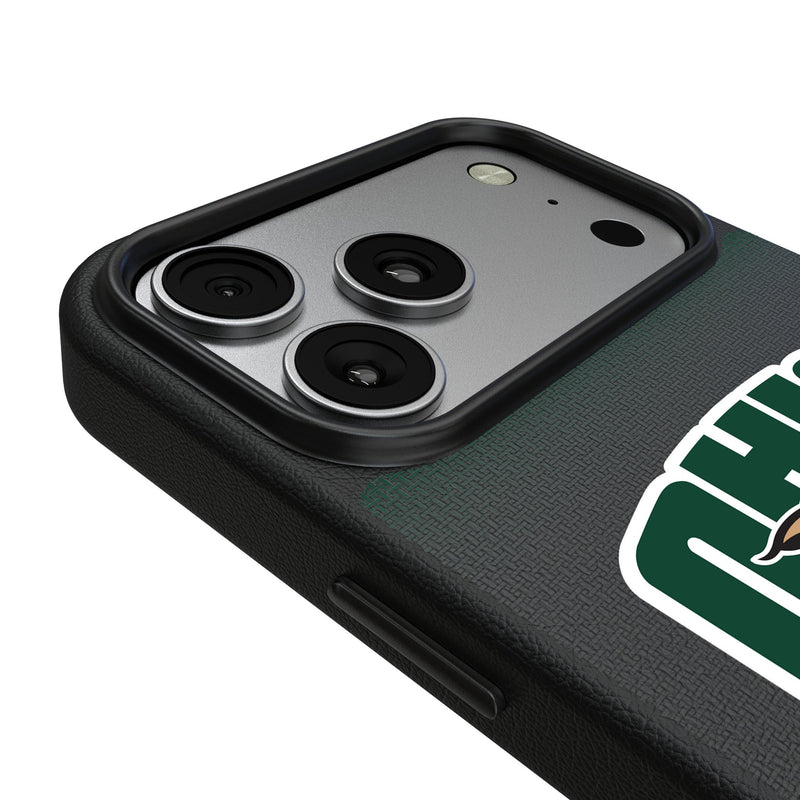 Ohio University Bobcats Linen iPhone MagSafe Compatible Phone Case for Apple iPhone Detail.Jpg