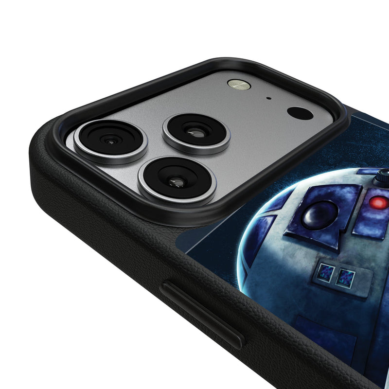 Star Wars R2-D2 Portrait iPhone MagSafe Compatible Phone Case for Apple iPhone Detail.Jpg