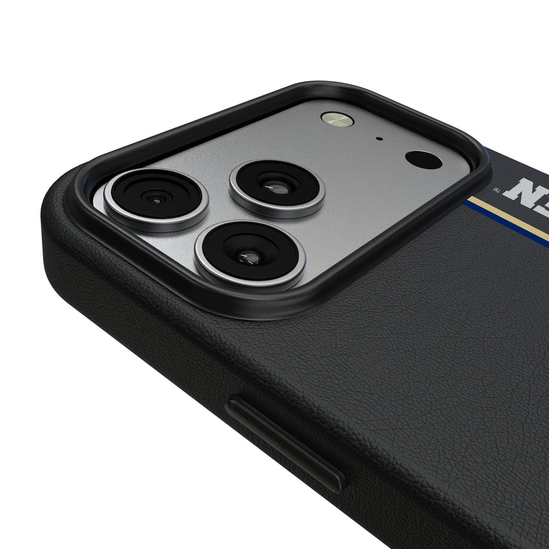 United State Naval Academy Midshipmen Sidebar iPhone MagSafe Compatible Phone Case for Apple iPhone Detail.Jpg