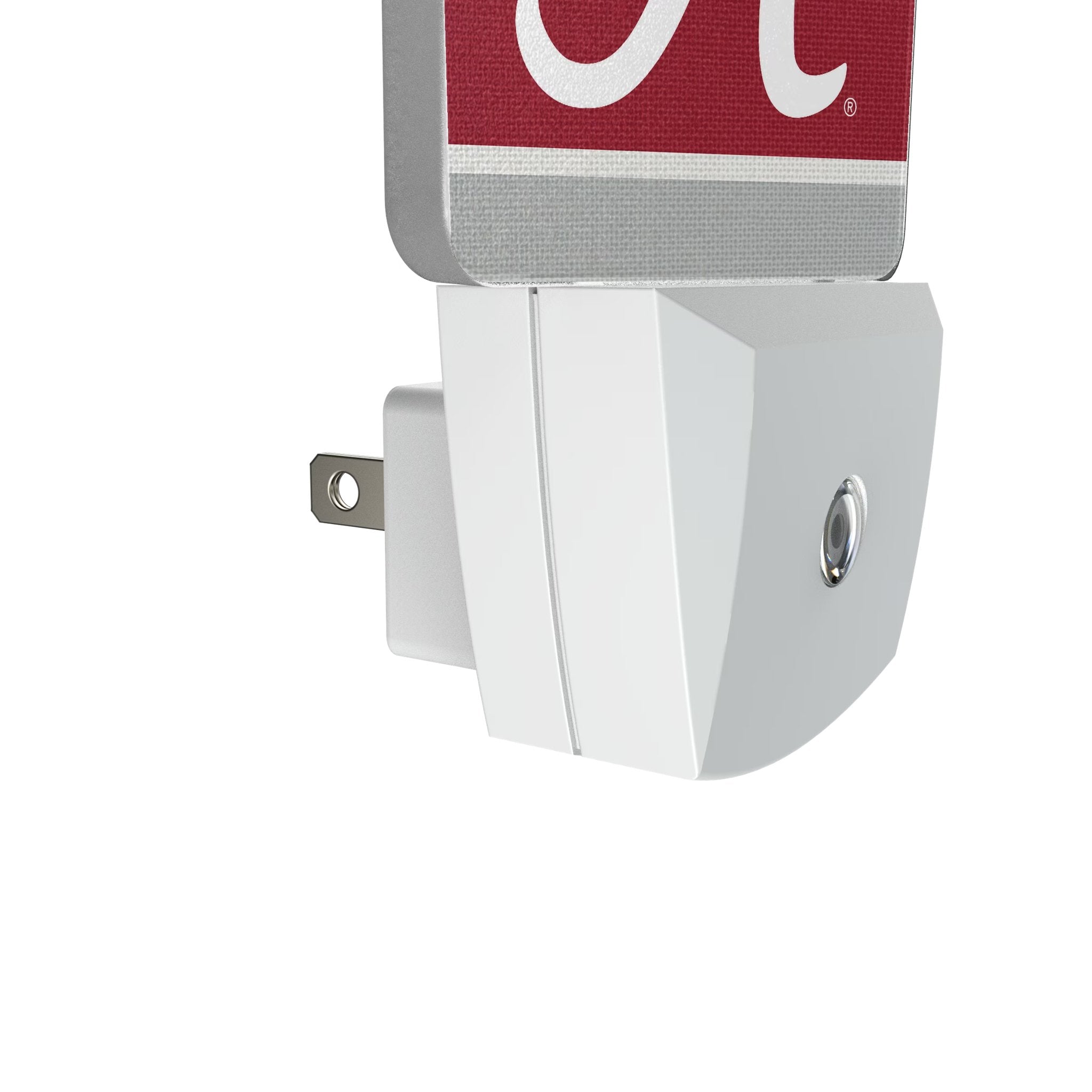 University of Alabama Crimson Tide Script A Stripe Night Light 2-Pack Detail.Jpg