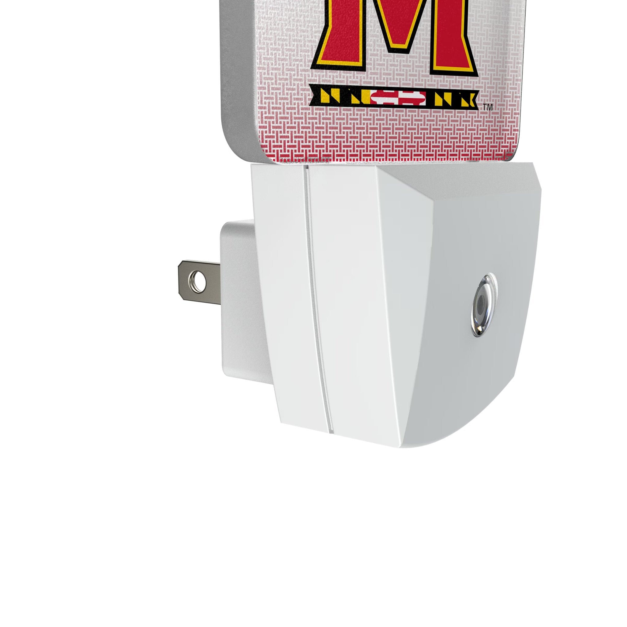 University of Maryland Terrapins Linen Night Light 2-Pack Detail.Jpg
