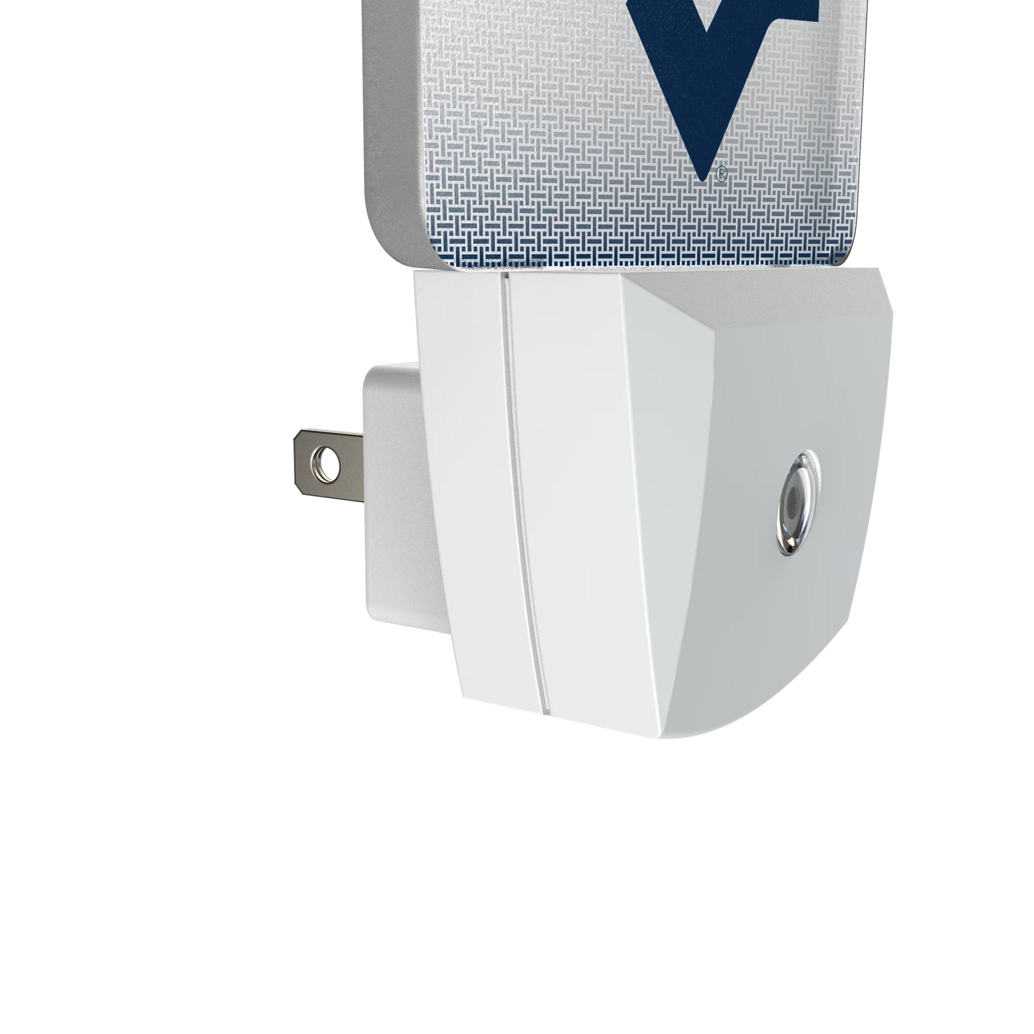 West Virginia University Mountaineers Linen Night Light 2-Pack Detail.Jpg