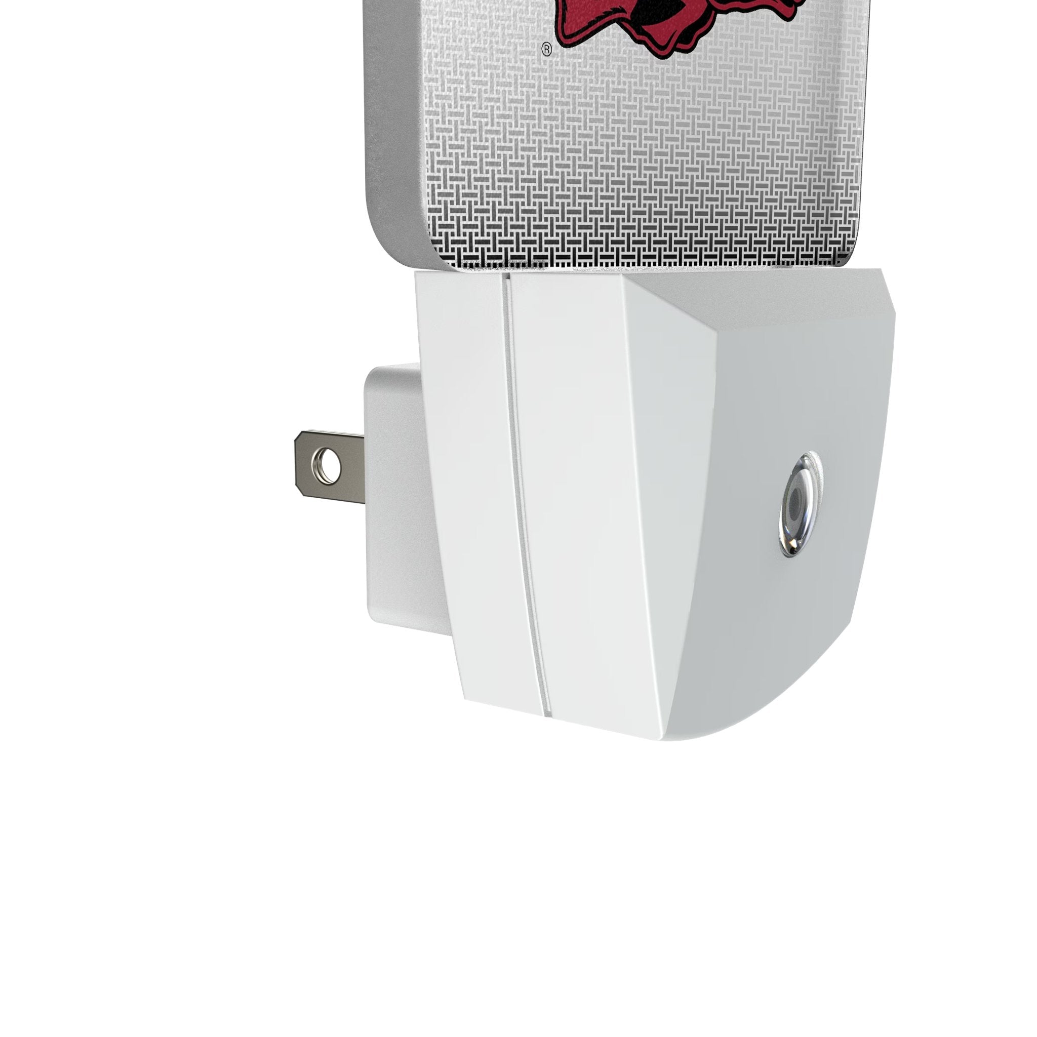 University of Arkansas Fayetteville Razorbacks Linen Night Light 2-Pack Detail.Jpg
