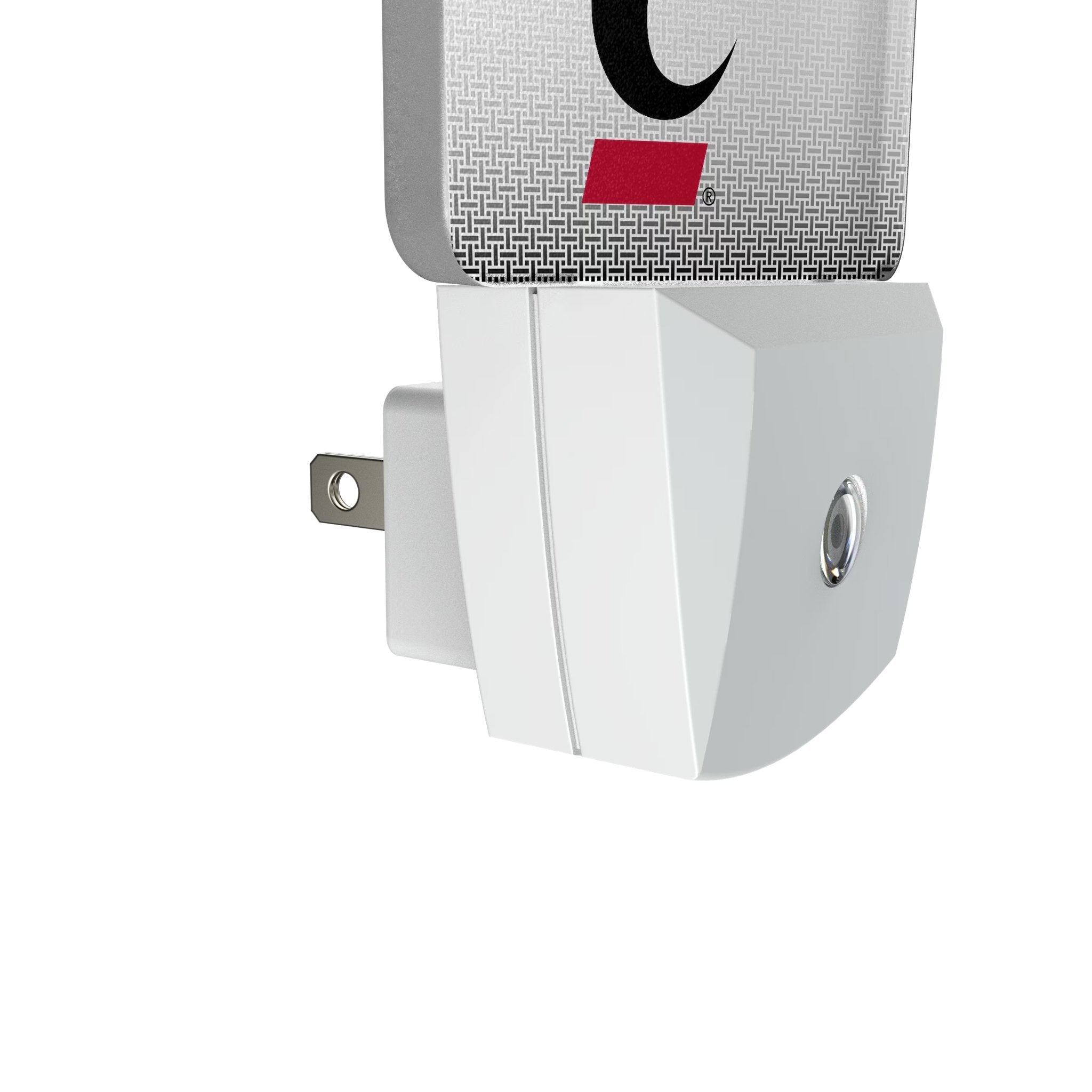 University of Cincinnati Bearcats Linen Night Light 2-Pack Detail.Jpg