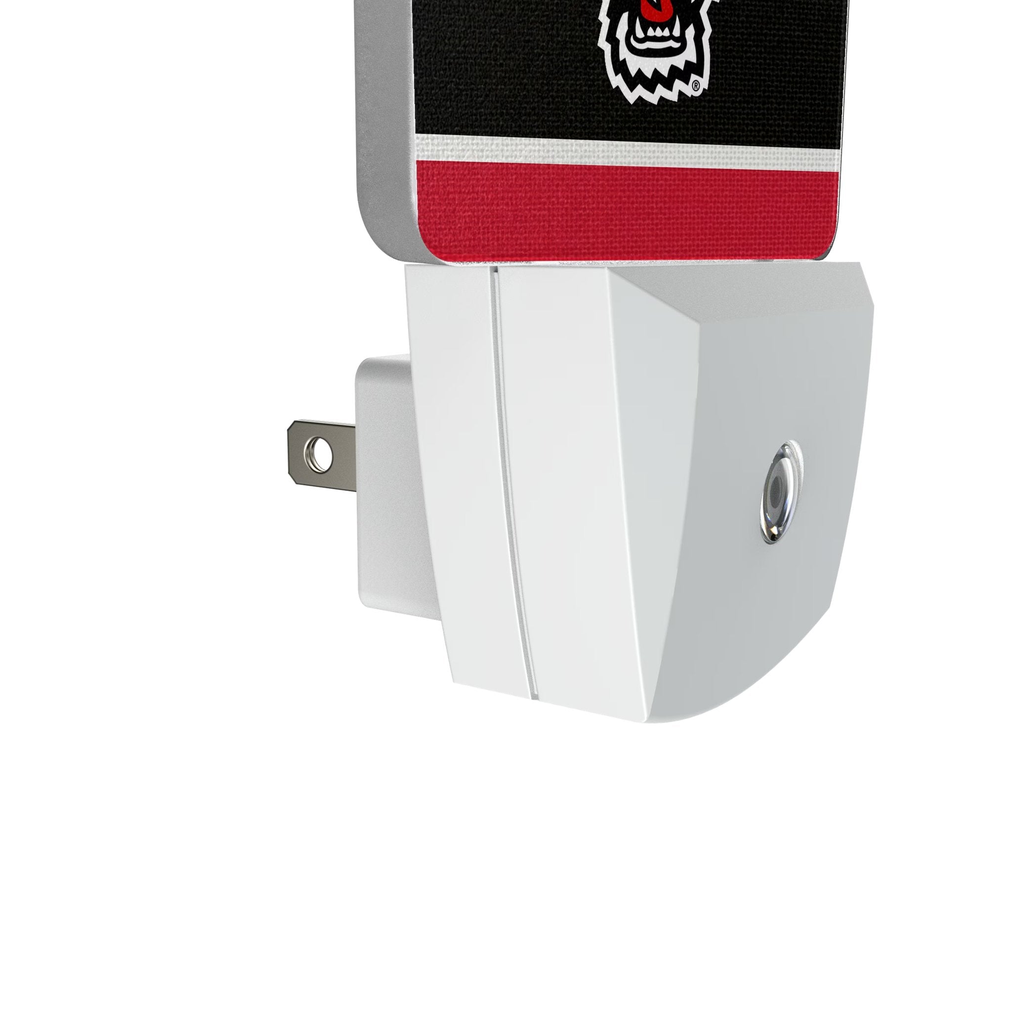 North Carolina State University Wolfpack Stripe Night Light 2-Pack Detail.Jpg