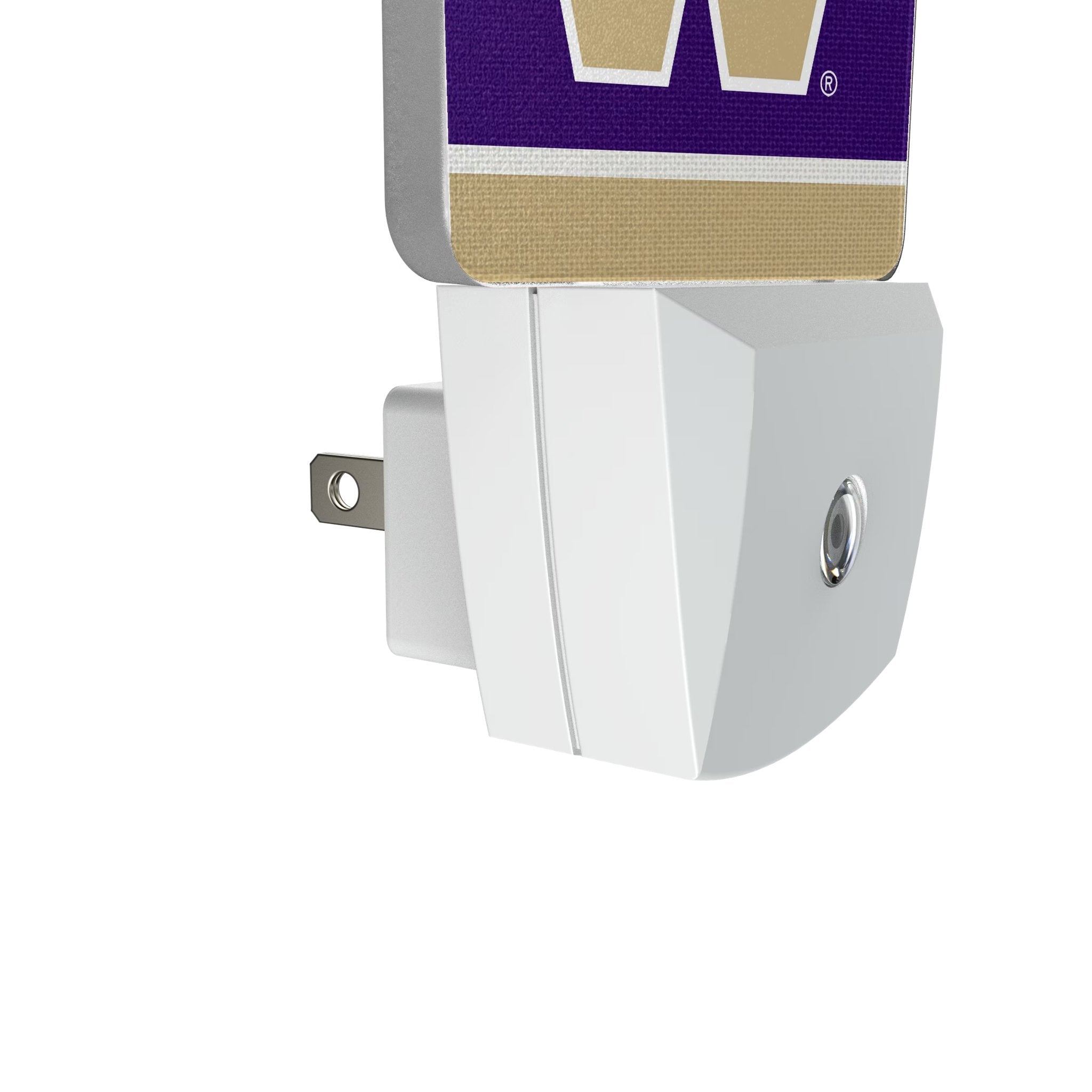 University of Washington Huskies Stripe Night Light 2-Pack Detail.Jpg