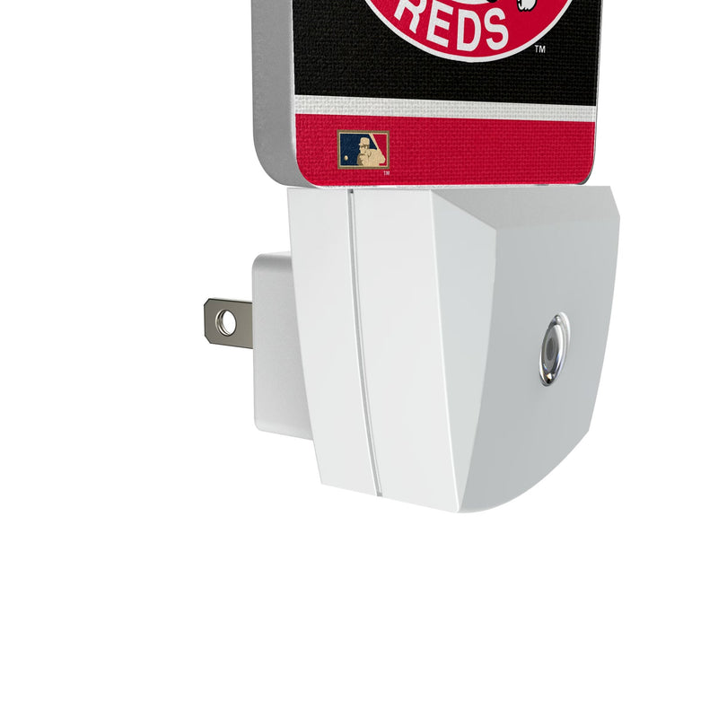 Cincinnati Reds 1974-1992 - Cooperstown Collection Stripe Night Light 2-Pack Detail.Jpg