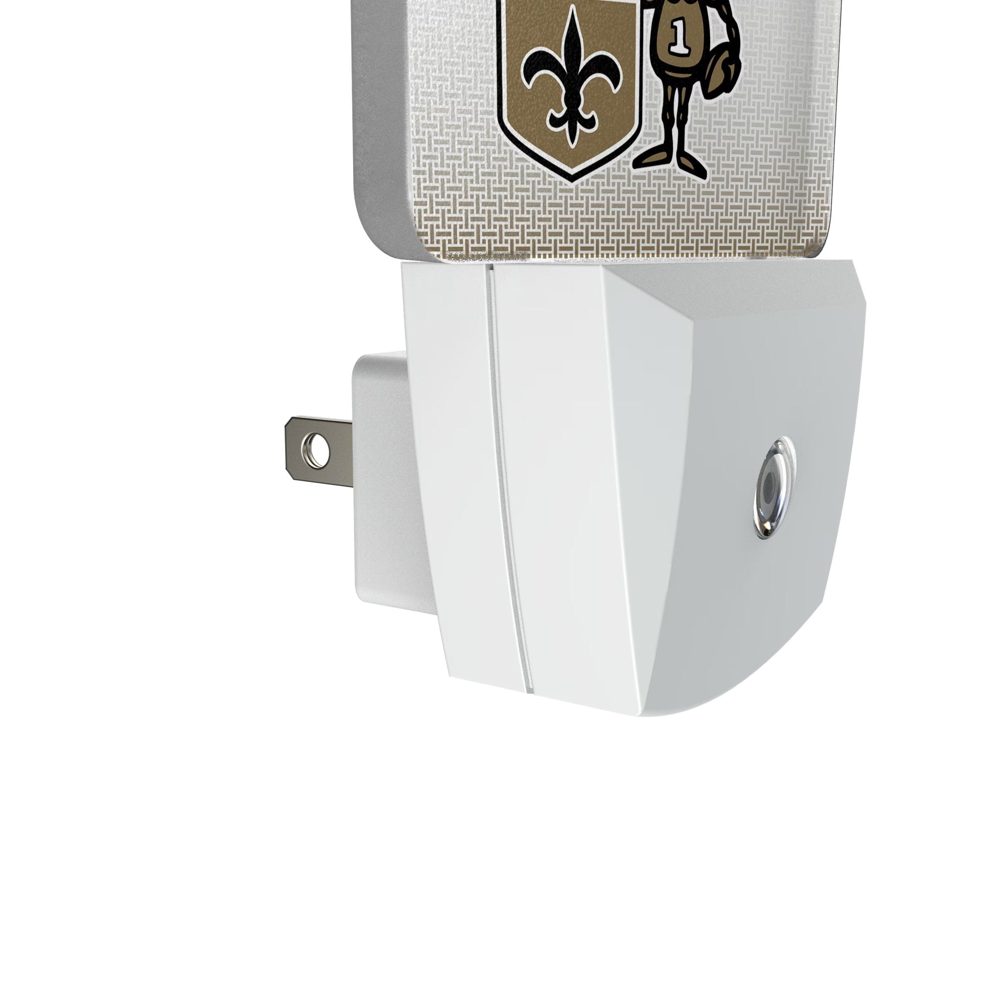 New Orleans Saints Historic Collection Linen Night Light 2-Pack Detail.Jpg