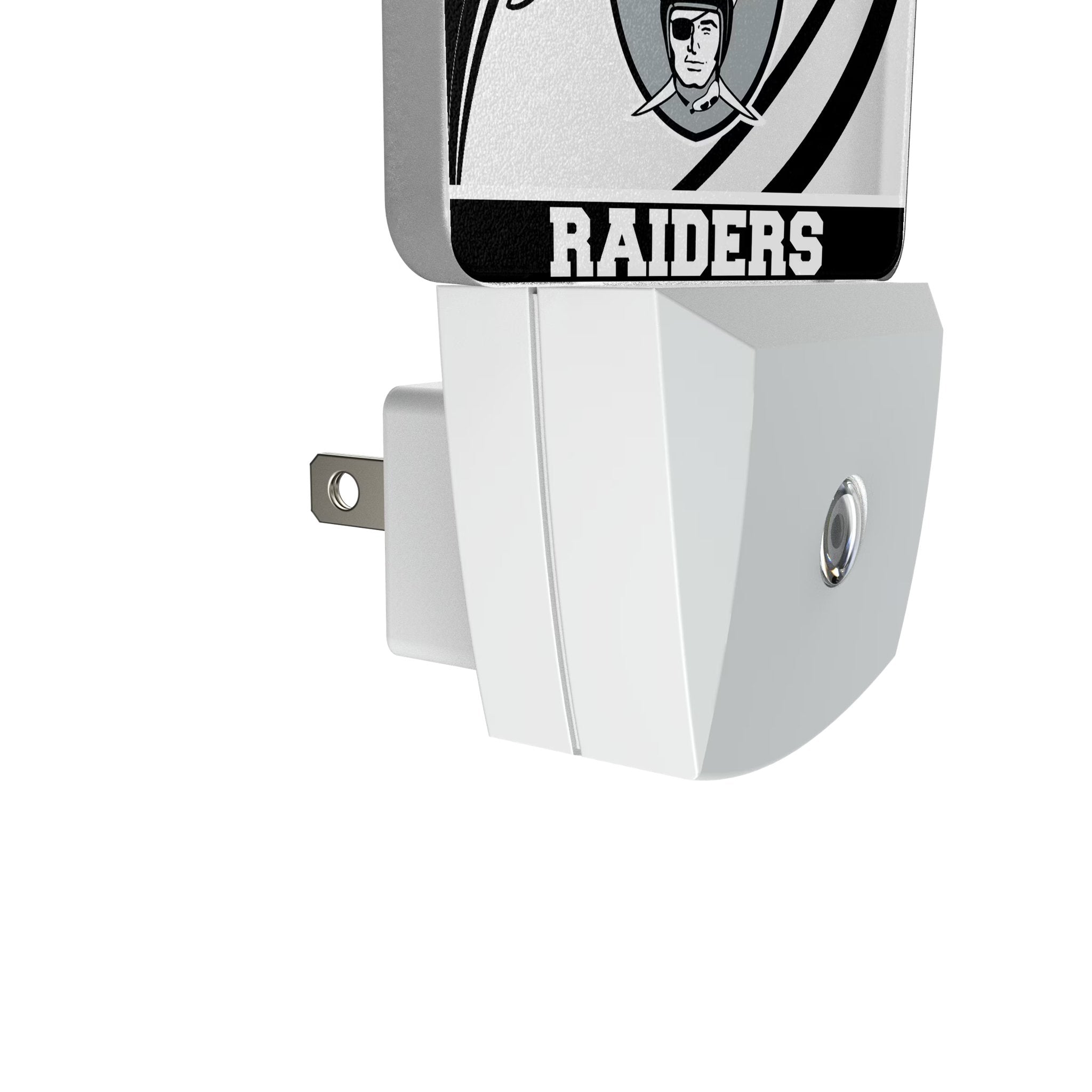 Oakland Raiders 1963 Historic Collection Passtime Night Light 2-Pack Detail.Jpg
