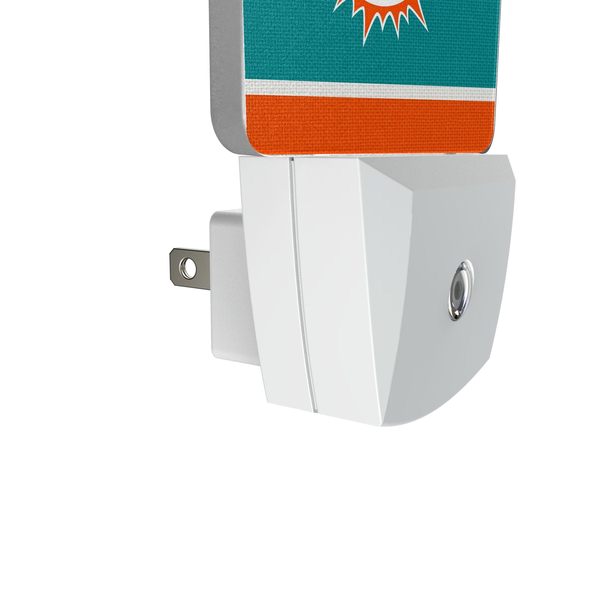 Miami Dolphins Stripe Night Light 2-Pack Detail.Jpg