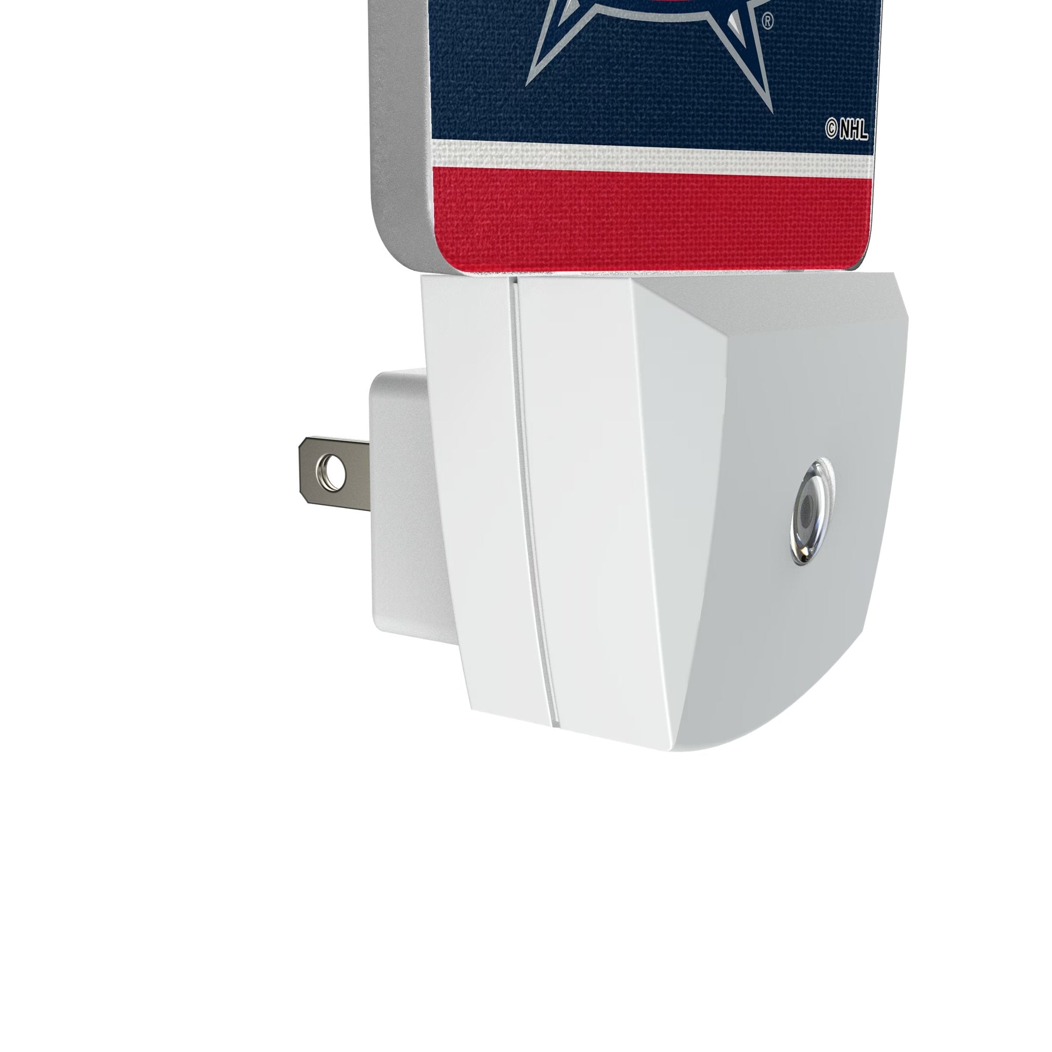 Columbus Blue Jackets Stripe Night Light 2-Pack Detail.Jpg