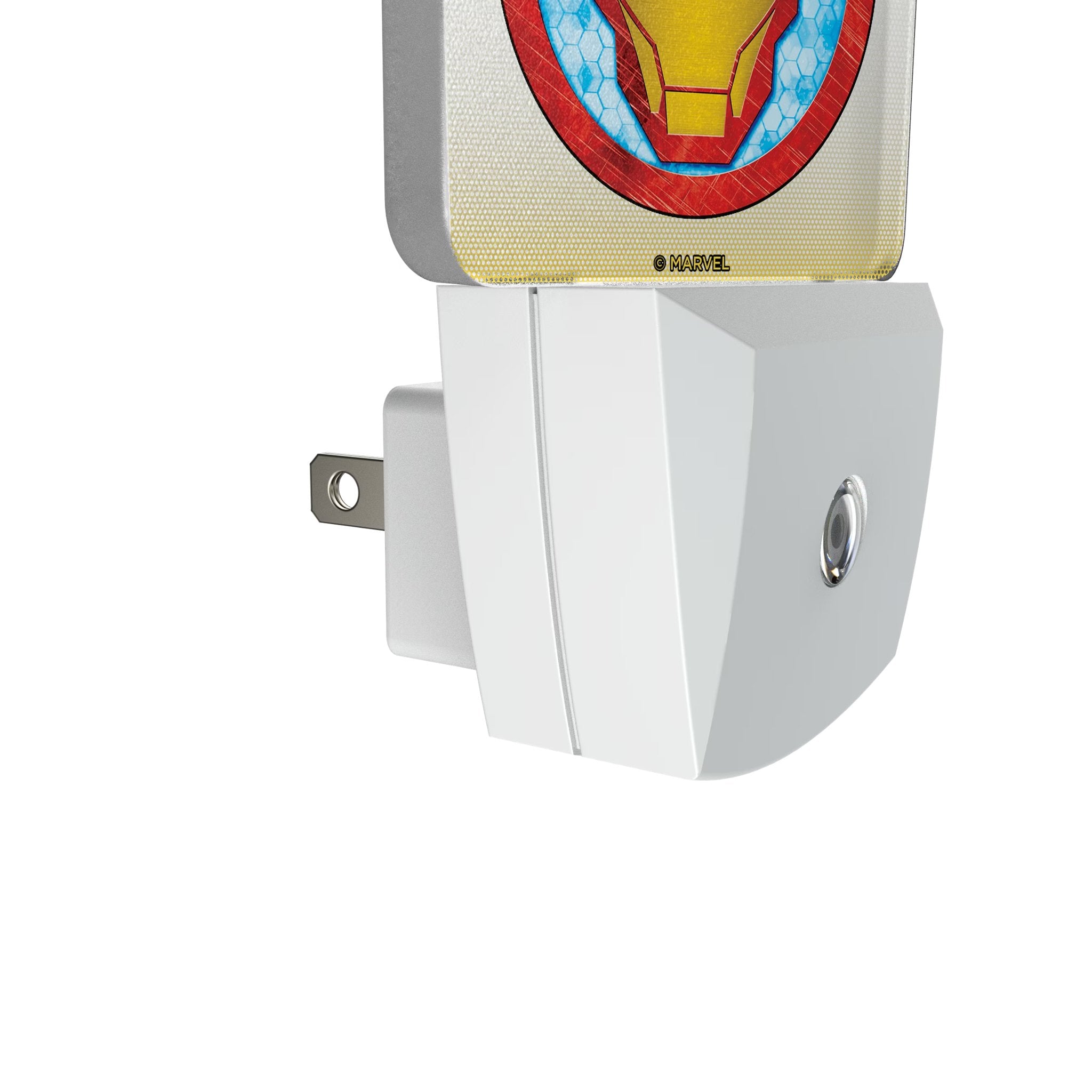 Marvel Avengers Iron Man Grid Night Light 2-Pack Detail.Jpg