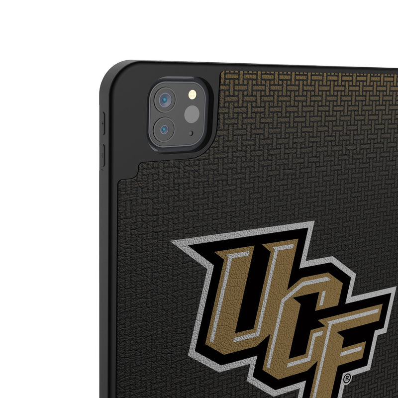 University of Central Florida Golden Knights Linen iPad Tablet Case for Apple iPad Back.Jpg