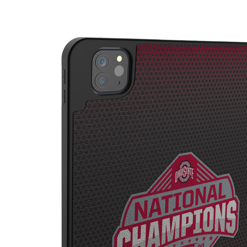 Ohio State University Buckeyes 2024 College Football Playoff National Champion iPad Tablet Case for Apple iPad Back.Jpg