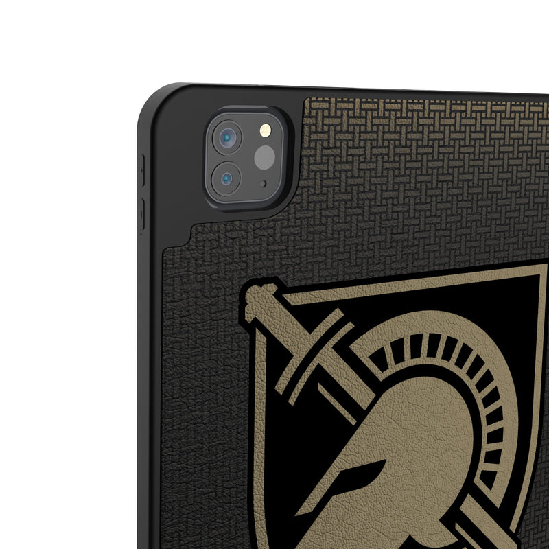 United States Military Academy Black Knights Linen iPad Tablet Case for Apple iPad Back.Jpg