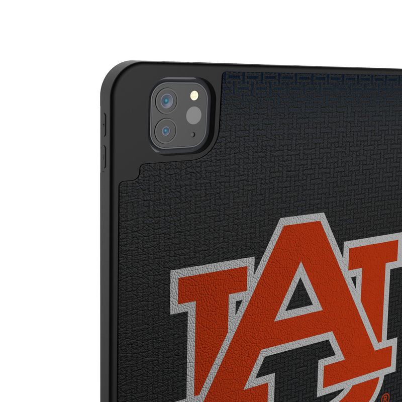 University of Auburn Tigers Linen iPad Tablet Case for Apple iPad Back.Jpg