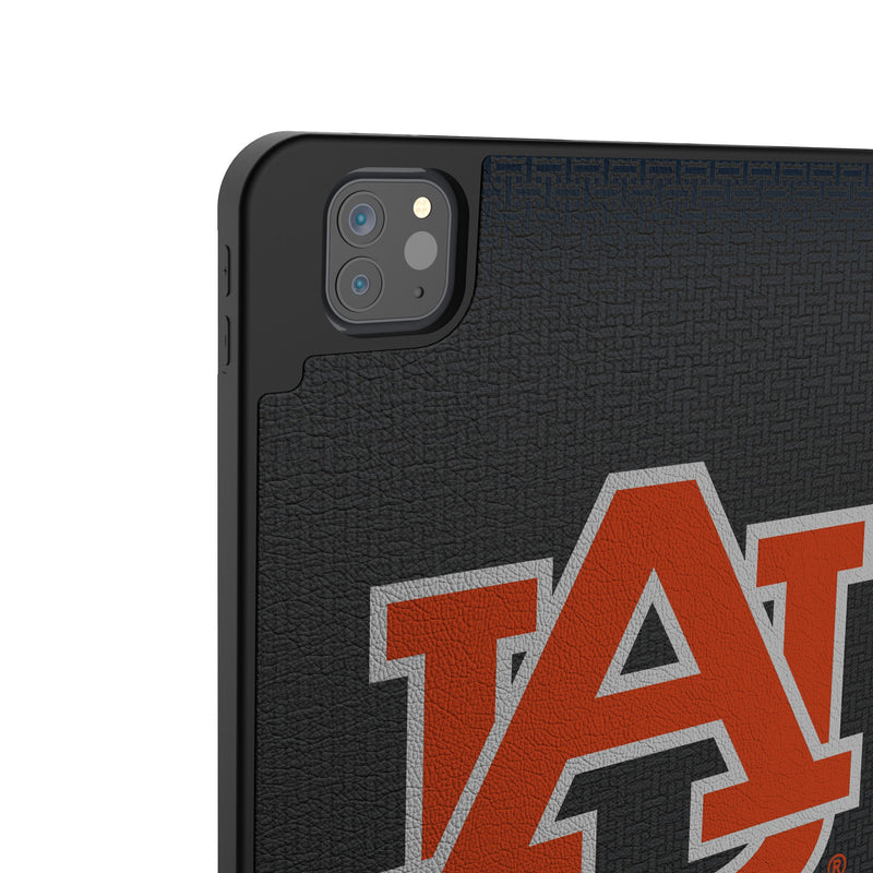 University of Auburn Tigers Personalized Linen iPad Tablet Case for Apple iPad Back.Jpg