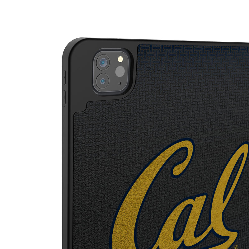 University of California Berkeley Golden Bears Linen iPad Tablet Case for Apple iPad Back.Jpg
