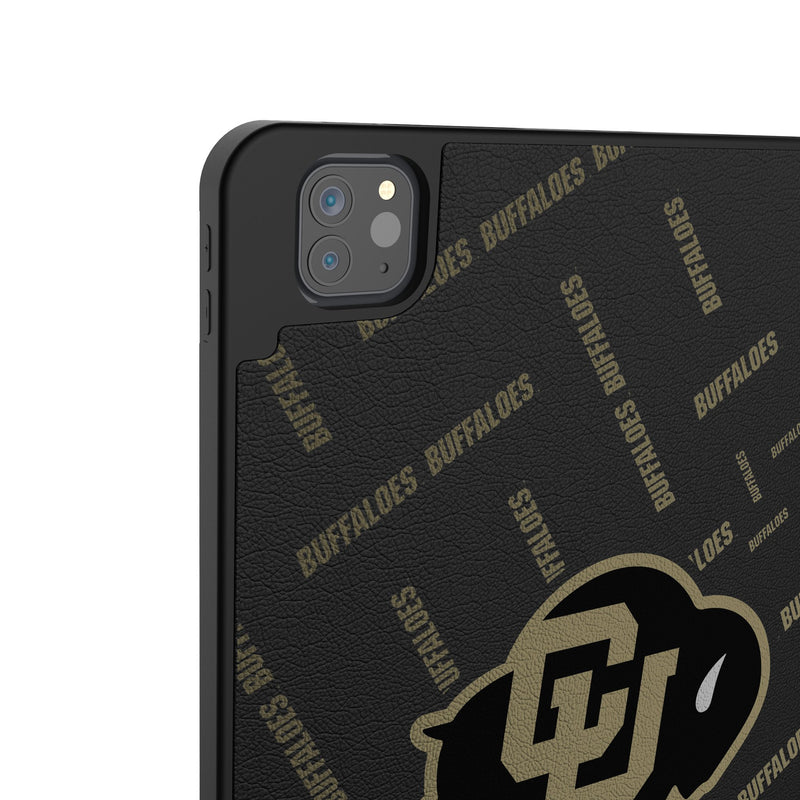 University of Colorado Buffaloes Quadtile iPad Tablet Case for Apple iPad Back.Jpg