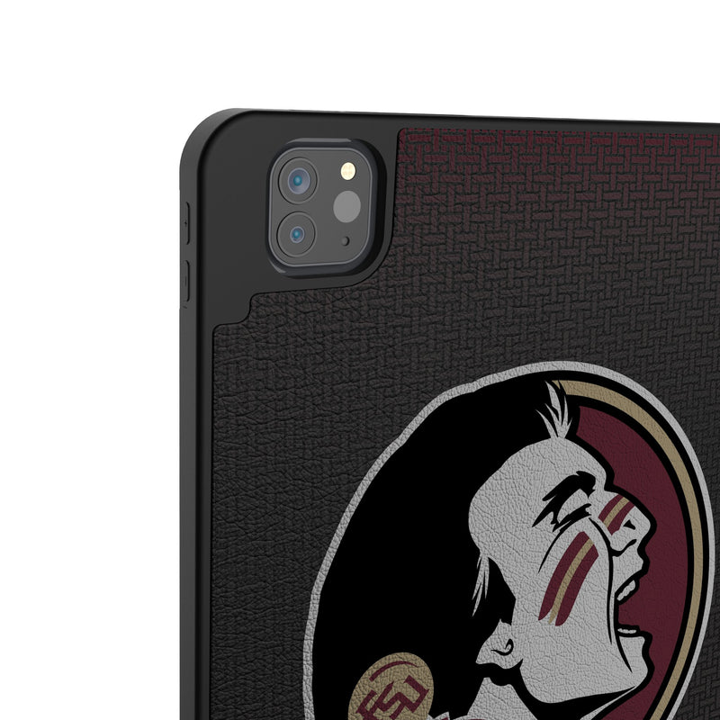 Florida State University Seminoles Linen iPad Tablet Case for Apple iPad Back.Jpg
