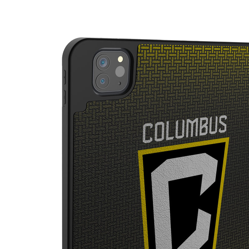 Columbus Crew Linen iPad Tablet Case for Apple iPad Back.Jpg