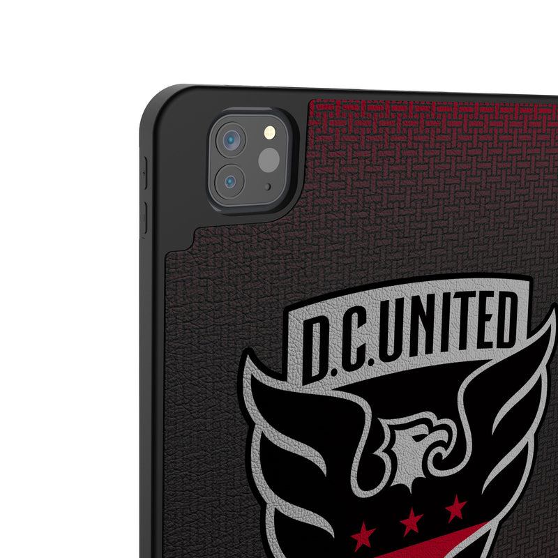 DC United Linen iPad Tablet Case for Apple iPad Back.Jpg