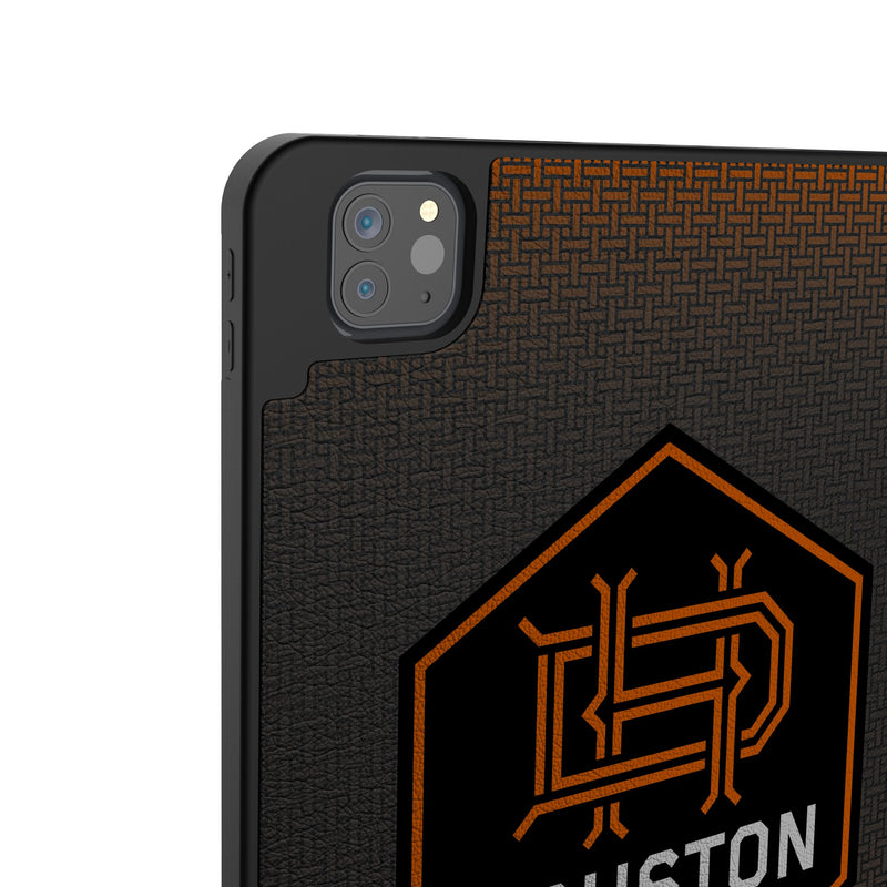 Houston Dynamo Linen iPad Tablet Case for Apple iPad Back.Jpg