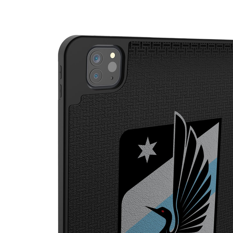 Minnesota United FC Linen iPad Tablet Case for Apple iPad Back.Jpg