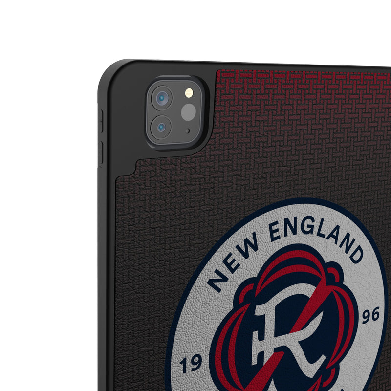 New England Revolution Linen iPad Tablet Case for Apple iPad Back.Jpg