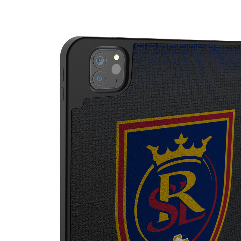 Real Salt Lake Linen iPad Tablet Case for Apple iPad Back.Jpg