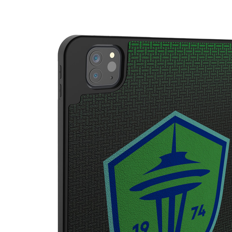 Seattle Sounders FC Linen iPad Tablet Case for Apple iPad Back.Jpg