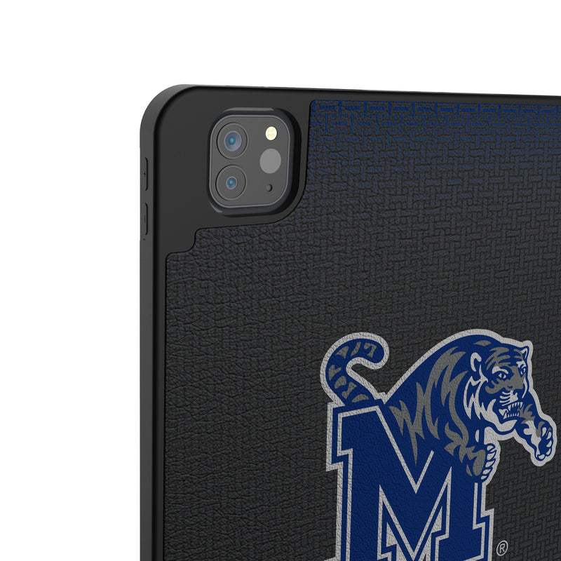 University of Memphis Tigers Personalized Linen iPad Tablet Case for Apple iPad Back.Jpg