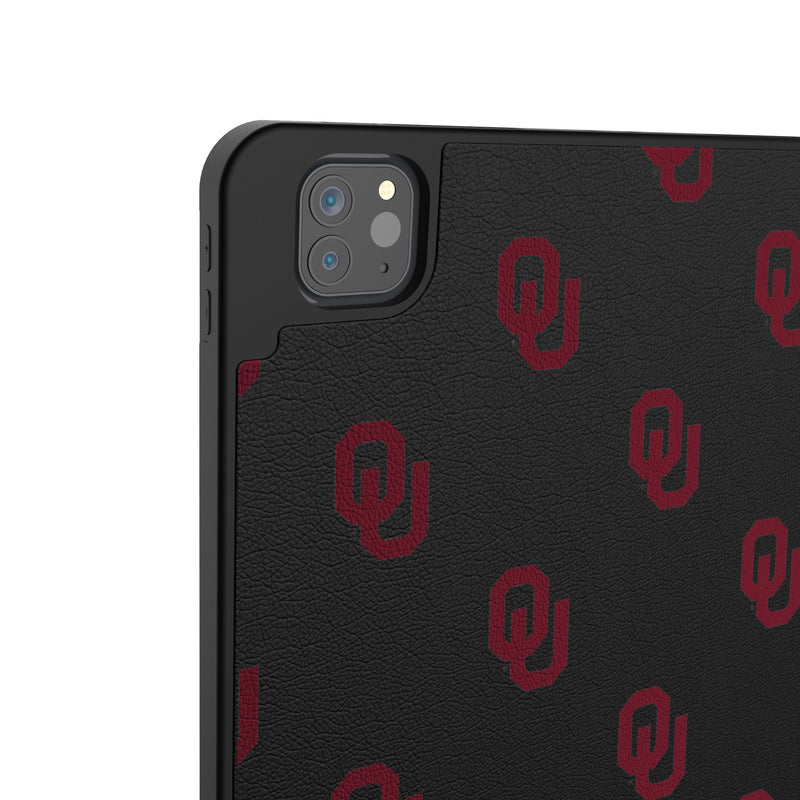 University of Oklahoma Sooners Fashion Pattern iPad Tablet Case for Apple iPad Back.Jpg