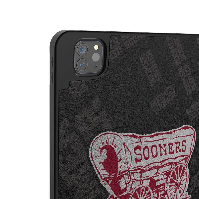 University of Oklahoma Sooners Quadtile iPad Tablet Case for Apple iPad Back.Jpg