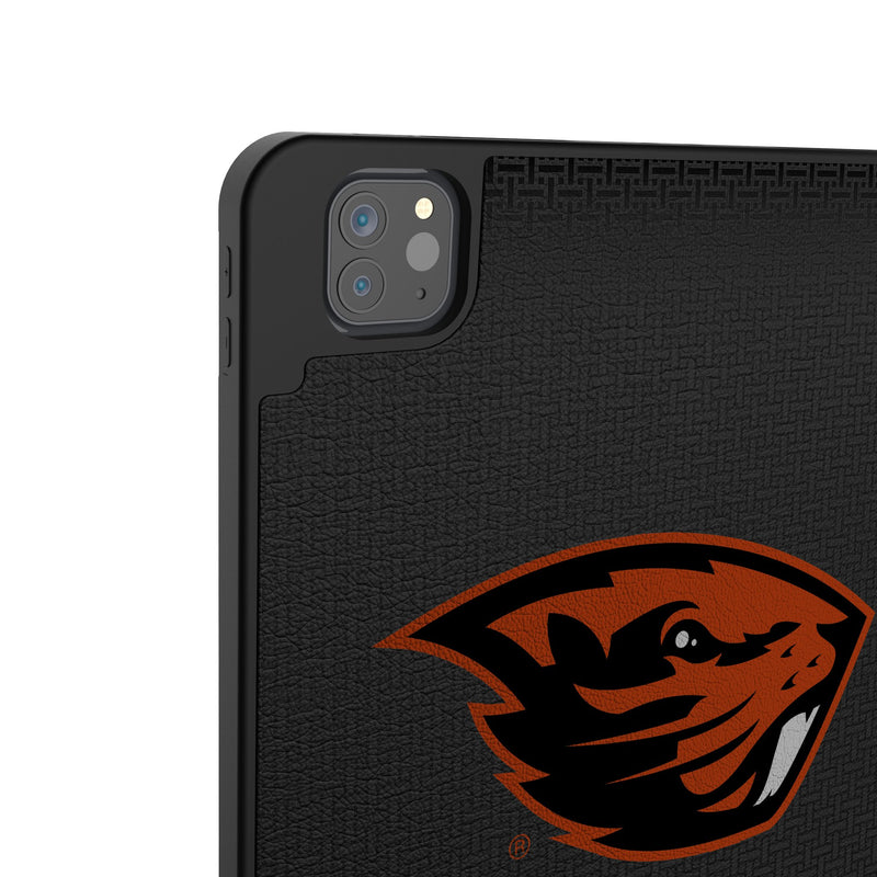Oregon State University Beavers Linen iPad Tablet Case for Apple iPad Back.Jpg