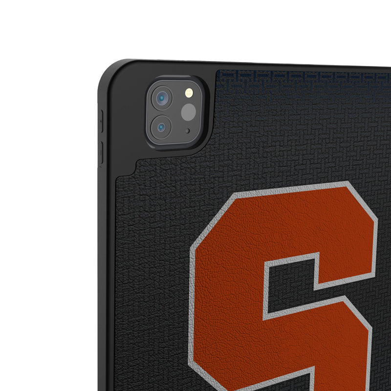 Syracuse University Orange Linen iPad Tablet Case for Apple iPad Back.Jpg