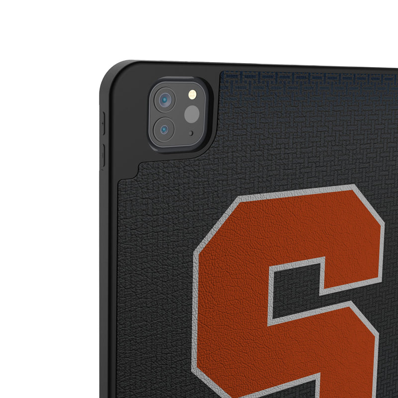 Syracuse University Orange Personalized Linen iPad Tablet Case for Apple iPad Back.Jpg
