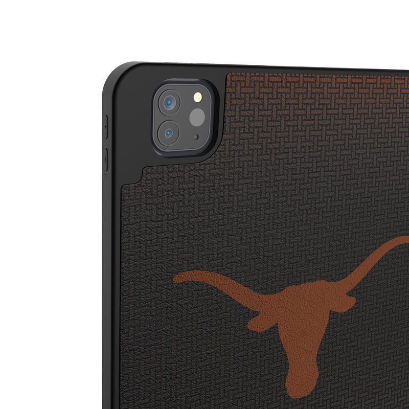 University of Texas Longhorns Linen iPad Tablet Case for Apple iPad Back.Jpg
