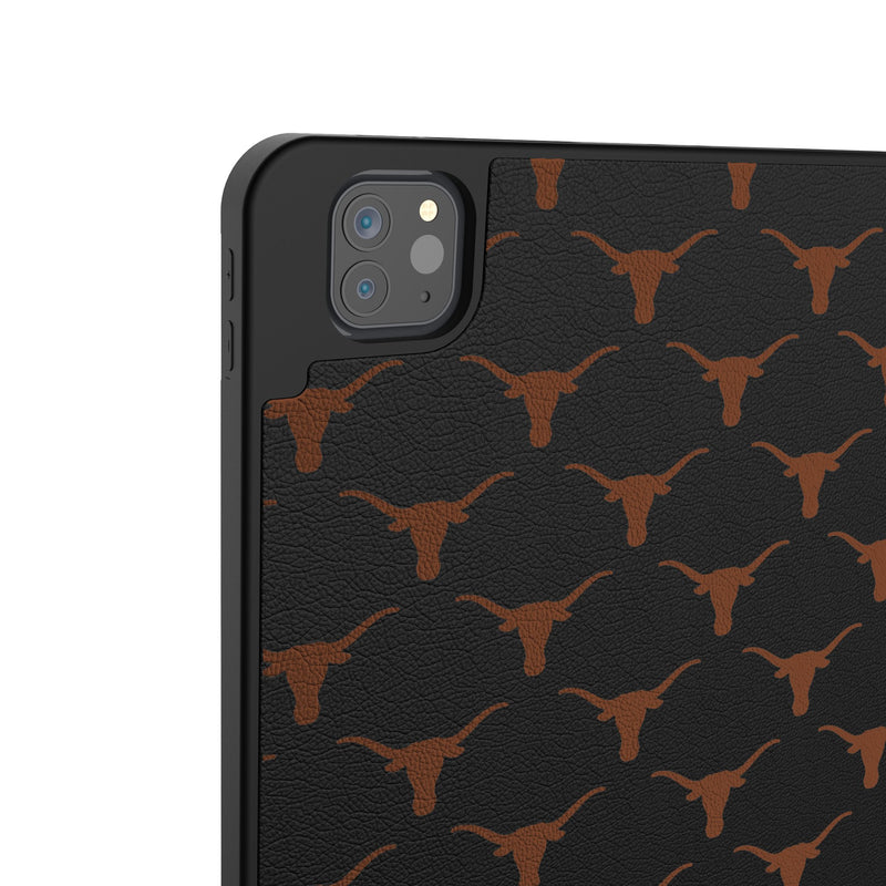 University of Texas Longhorns Fashion Pattern iPad Tablet Case for Apple iPad Back.Jpg