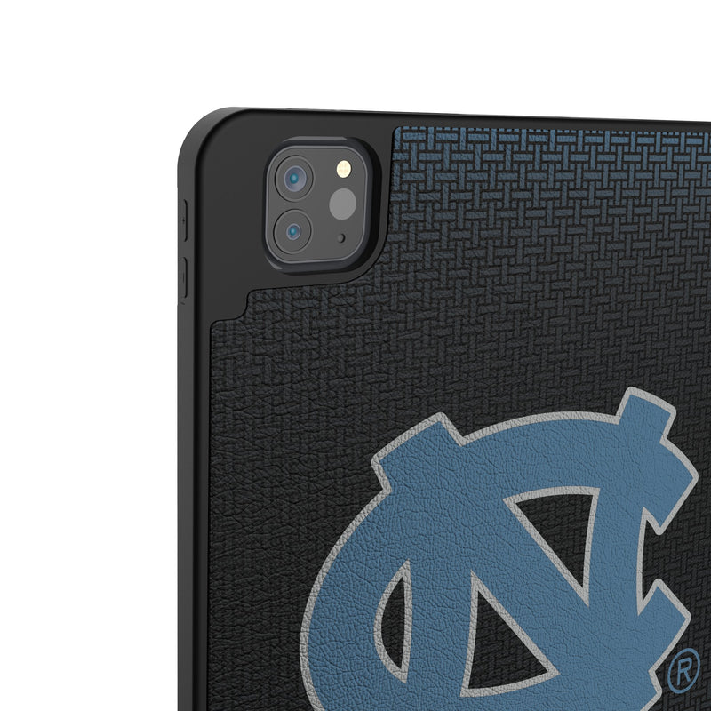 University of North Carolina Tar Heels Linen iPad Tablet Case for Apple iPad Back.Jpg