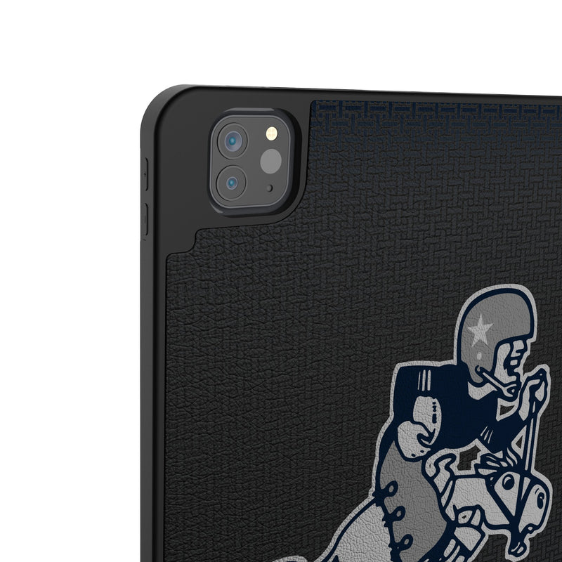 Dallas Cowboys 1966-1969 Historic Collection Linen iPad Tablet Case for Apple iPad Back.Jpg