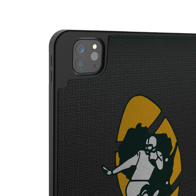 Green Bay Packers Historic Collection Linen iPad Tablet Case for Apple iPad Back.Jpg